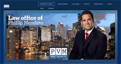 Desktop Screenshot of phillipmenditto.com